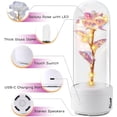 thumbnail image 4 of Slok Galaxy Rose Light Bluetooth Speaker Light Up Rose Flower Gifts for Mom Mothers Day Gifts Enchanted Rose in Glass Dome Eternal Rose Birthday Gifts for Women Wife, 4 of 7