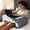 gray, variant on Reading Pillow for Lap, Extra Large Arm Rest Pillow for Adult, Memory Foam Lap Desk Pillow for Reading, Working, Crocheting & Gaming – Ideal for Bed, Sofa Use