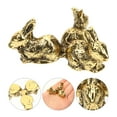 thumbnail image 2 of Bunny Design Crystal Ball Base Ball Stand Gazing Globe Stand Desktop Ornament, 2 of 8