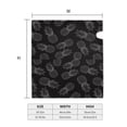 thumbnail image 4 of Picia White Pineapples Magnetic Mailbox Cover Standard Size-, 4 of 9