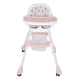 thumbnail image 2 of Trona Para Bebé, Trona Portátil Ajustable Con Respaldo Suave Y Bandeja Extraíble, Silla De Comedor Para Bebé Para Cenar, Jugar, Aprender, Viajar Al Aire Libre, 2 of 7