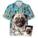 thumbnail image 4 of Lindas camisetas con gráficos de perros para hombres, ropa con estampado 3D, camisas hawaianas de playa, camisetas de manga corta Y2K, ropa vintage, blusa con solapa, 4 of 5