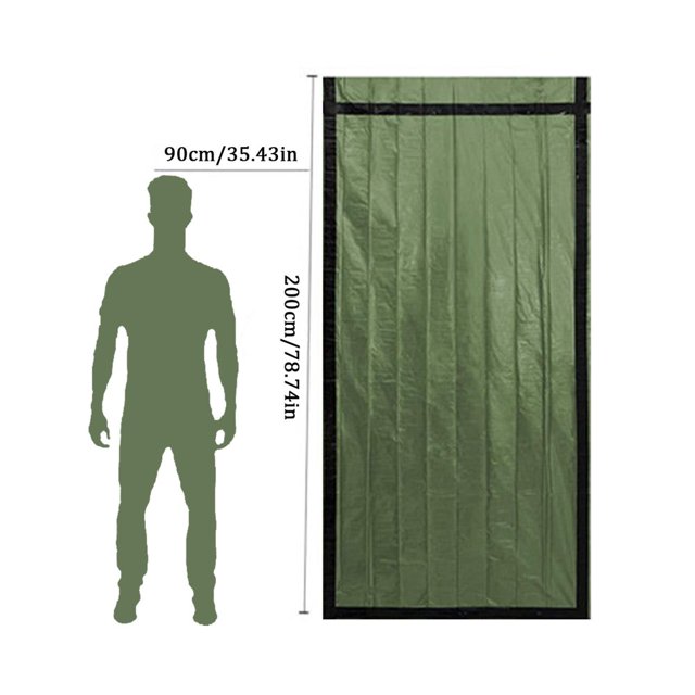 HLONK Fournitures de Camping et de Randonnée Sac de Couchage d'Urgence Chaud Imperméable Survie en Plein Air Camping Randonnée