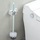 thumbnail image 4 of Montaje de pared con clip de fregona, almacenamiento que ahorra espacio, soporte de carga fuerte, colgado estable, plástico, fácil instalación en baño de cocina, blanco, gris, 2pc, 11,9x4,7x3,8cm, 4 of 6