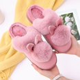 thumbnail image 2 of Chaussons Chauds pour Femmes, Pantoufles à Neige en Velours Jd4, 2 of 3