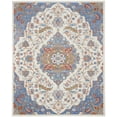 thumbnail image 3 of Nourison Elation Persian Floral Ivory Blue 7'10" x 9'10" Area Rug, (8' x 10'), 3 of 9