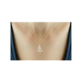 thumbnail image 3 of JewelersClub 1/5 Carat T.W. White Diamond 14K Gold Over Silver SailBoat Pendant, 3 of 5