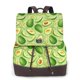 thumbnail image 1 of Easygdp Green Avocado Mochila de Cuero para Mujeres, Bolso de Hombro, Bolsos de Mano de Moda para Trabajo y Viajes, 1 of 4