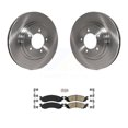 thumbnail image 1 of Transit Auto Front Disc Brake Rotors and Ceramic Pads Kit for Car Ford Explorer Sport Trac Mercury Mountaineer K8A-104722, 1 of 11