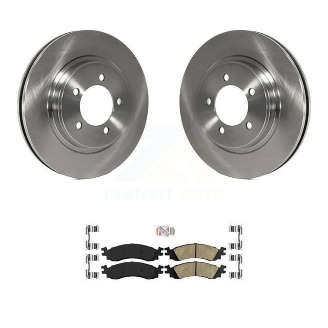 Transit Auto Front Disc Brake Rotors and Ceramic Pads Kit for Car Ford Explorer Sport Trac Mercury Mountaineer K8A-104722