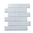 thumbnail image 2 of 10PCS 3D Brick Wall Stickers, PE Foam Self-Adhesive Wallpaper Removable and Waterproof Art Wall Tiles for Bedroom Living Room Background TV Decor,11.8*11.8 Inches, 2 of 4