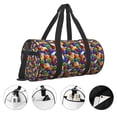 thumbnail image 3 of Sikiie Bowling Colorful Duffel Bag, Travel Bag, Sports Gym Bag - Ideal for Sports, Gym, Overnight Stays, 3 of 6