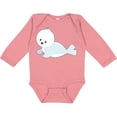thumbnail image 3 of Inktastic Baby Seal Boys or Girls Long Sleeve Baby Bodysuit, 3 of 5