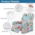 thumbnail image 5 of Jiueut Rose Floral Pattern Recliner Chair Covers, Anti Dust Recliner Chair Covers Stretchable Recliner Slipcover with Storage Pockets, 5 of 7