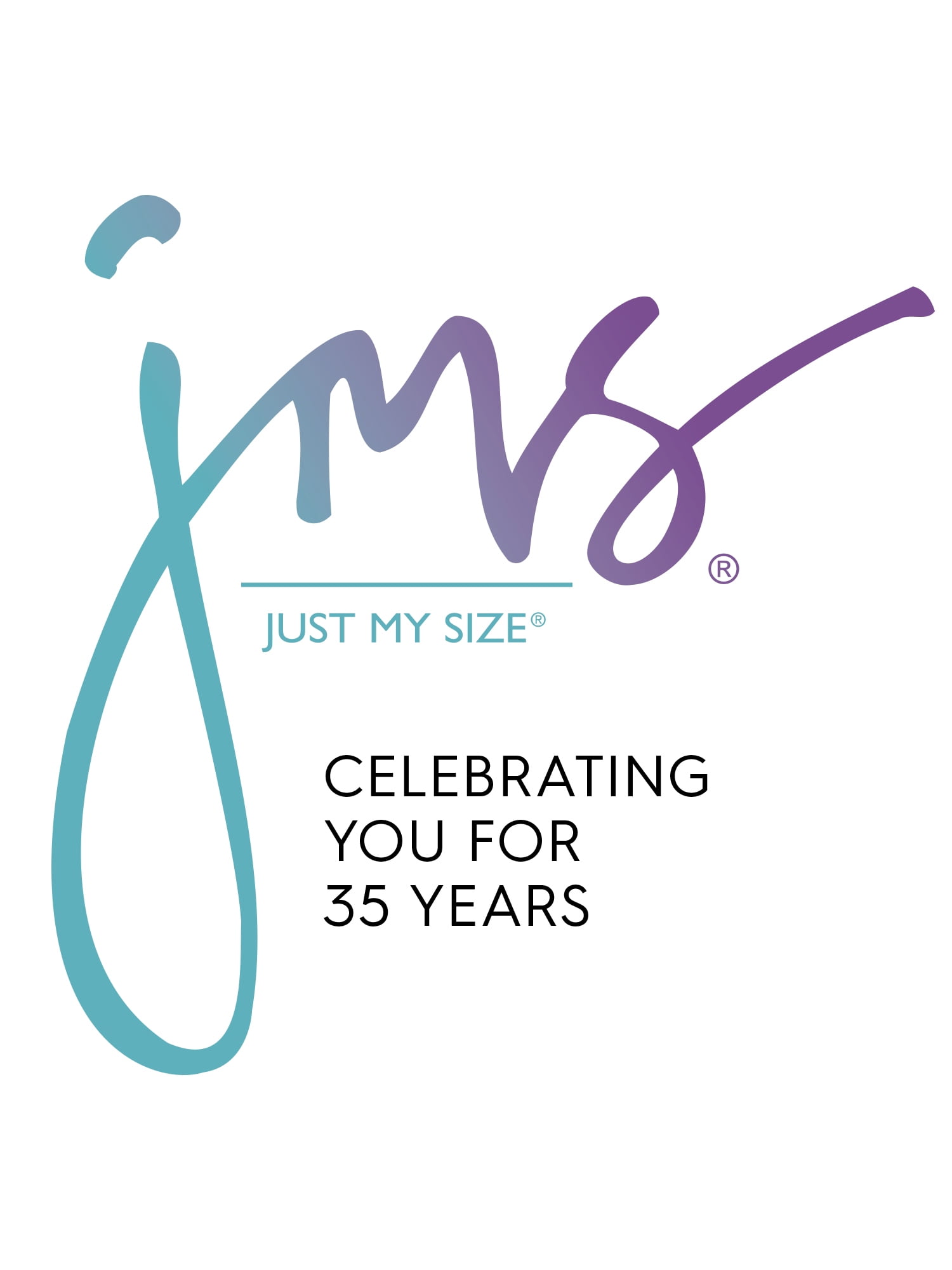 Just My Size Short Sleeve V-Neck T-Shirt (Women's Plus)
