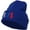 Royal, variant on Russia RUS Flag Embroidered Long Beanie - Royal OSFM