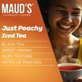 thumbnail image 3 of Maud's Just Peachy Instant Tea, 26 ct, Peach Flavored Packets for Hot or Iced Tea - Just Add Water, 3 of 6