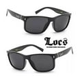 thumbnail image 3 of LOCS Large Black Shades Mens Designer Sunglasses Cholo Dark Lens, 3 of 3