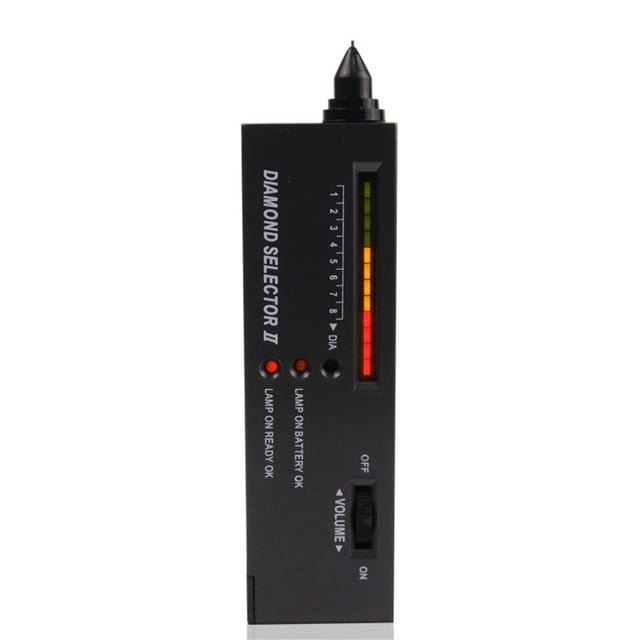 Eigraketly Bolígrafo probador profesional compacto, Detector de piedras preciosas, herramienta de prueba práctica con estuche, instrumento de Kits y herramientas para tallar Eigraketly TO008936-00