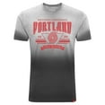 thumbnail image 2 of Unisex Sportiqe Black Portland Trail Blazers Bingham Sun-Fade T-Shirt, 2 of 3