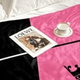 thumbnail image 3 of LHSHID Wedding Gifts for Newlywed Couple Mr and Mrs Honeymoon Throw Blanket Anniversary Romantic Gifts for Women Men Couples Gifts for Her Him Girlfriend Boyfriend Blankets for Couch Bedches 50x60in, 3 of 5