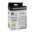 thumbnail image 4 of Monster Core Power 6-Outlet Wall Tap with USB Charging, 4 of 6