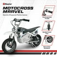 thumbnail image 6 of Razor MX400 Dirt Rocket Electric Motocross Motorcycle Bikes, 1 White & 1 Green, 6 of 12