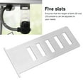 thumbnail image 3 of Plaque de Rallonge en Acier Inoxydable pour Cuisinière à Gaz Support de Réglage de Cuisson pour Snowpeak GS 450R GS 450K IGT Cuisinière Plate, 3 of 7