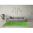 thumbnail image 3 of Ahgly Company Indoor Rectangle Oriental Green Industrial Area Rugs, 7' x 9', 3 of 4