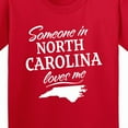 thumbnail image 4 of Inktastic Someone in North Carolina Loves Me Youth T-Shirt, 4 of 5