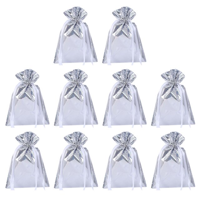 Nueva bolsa de regalo de Navidad Bolsa de regalo con cordón Bolsa de papel de aluminio de Navidad Bolsa de regalo de Navidad Wmkox8yii HFSH659