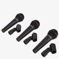 thumbnail image 2 of PYLE PDMICKT80 - (3) Professional Dynamic Handheld Microphones, Cardioid Moving Coil Vocal Mics with Clip Adapters (3-Pack), 2 of 4