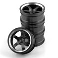 thumbnail image 1 of RC Car Aluminum Alloy WheelOffset Compatible For HPI HSP 1/10 Scale On-Road Remote Control Car Tires Spart Parts 94123 94122, 1 of 9