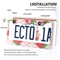 thumbnail image 5 of GZHJMY Strawberry Plaid License Plate Frames Set of 2, Universal Aluminum License Plate Holders 2 Holes Car Tag Frames Automotive Exterior Accessories with Screw Caps Decorative, 5 of 7