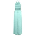 thumbnail image 3 of Yuzhih 2 Piece Maxi Skirt Set for Women Sleeveless Tie Backless Tops and Drawstring Waist Long Skirt Set Vacation Outfits, 3 of 3