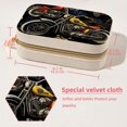 thumbnail image 5 of Motorcycle Theme Velvet Portable Jewelry Stand with Removable Compartment – Display Case, Organizer, and Gift, 5 of 7