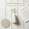 thumbnail image 4 of REGALWOVEN Small Ceramic Bud Vase - Modern Matte Mini Flower Vase, Minimalist Ribbed Decorative Vase for Shelf, Bathroom Vanity Beige 3.1"L x 3.1"W x 5.3"H, 4 of 5
