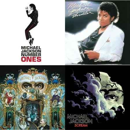 Number Ones & Thriller & Dangerous & Scream [CD Bundle]