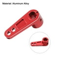 thumbnail image 4 of Aluminum Alloy 25T Steering Servo Arm Horn Red for 1/8 1/10 RC Car/Boat/Airplane Boat Accessories 4 Pcs, 4 of 6