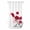 White, variant on No Hook Red Poppy Shower Curtain with Snap in Liner Set, Spring Summer Farmhouse Flowers Rustic Burlap Waterproof Fabric Bathroom Curtains with See Through Top Window, Hotel Style Small 36 x 78 Inch