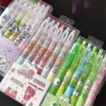 thumbnail image 3 of Sanrio Kero Keroppi-Bolígrafo neutro de 6 piezas, Kawaii, Anime, suministros escolares para estudiantes, operación de examen, juguetes de papelería, regalos, 3 of 4