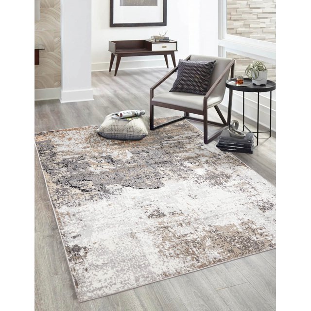 ECARPET Efes Contemporary/Modern Area Rug for Living Room, Bedroom, Dining Room, Entrance, Hallway and More
