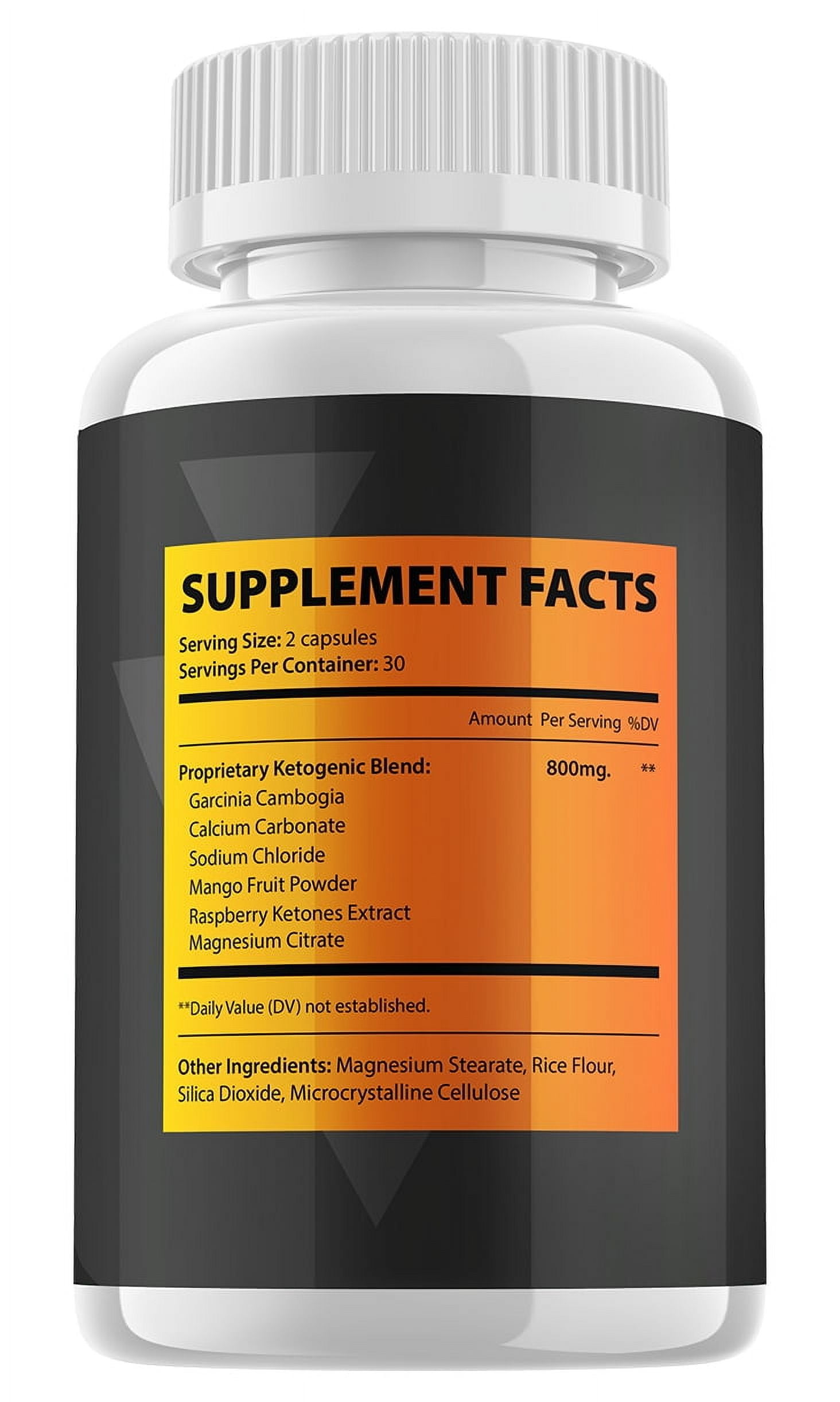 Lean Bean Keto Capsules - Lean Bean Pills Advanced Formula, Maximum Strength, 2 Pack, 120 Capsules