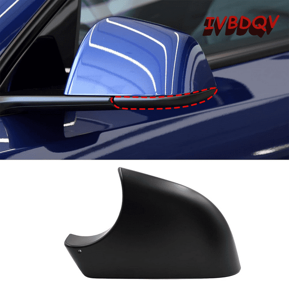 IVBDQV for Tesla Model y 2020-2023 Left driver side Door Wing Mirror Cover Lower Holder black US