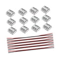 thumbnail image 4 of Conectores de 12 piezas con 6 cables establecidos accesorios conector transparente multipropósito para 2 pines 0.39 pulgadas de, 4 of 8