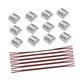 thumbnail image 4 of Conectores de 12 piezas con 6 accesorios de kit de cables de extensión de 15 cm de cable para 2 pines de 0.39 pulgadas de luz instalan fácilmente, 4 of 8