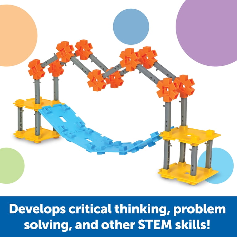 Learning Resources STEM Explorers Bridge Builders Set photo 3