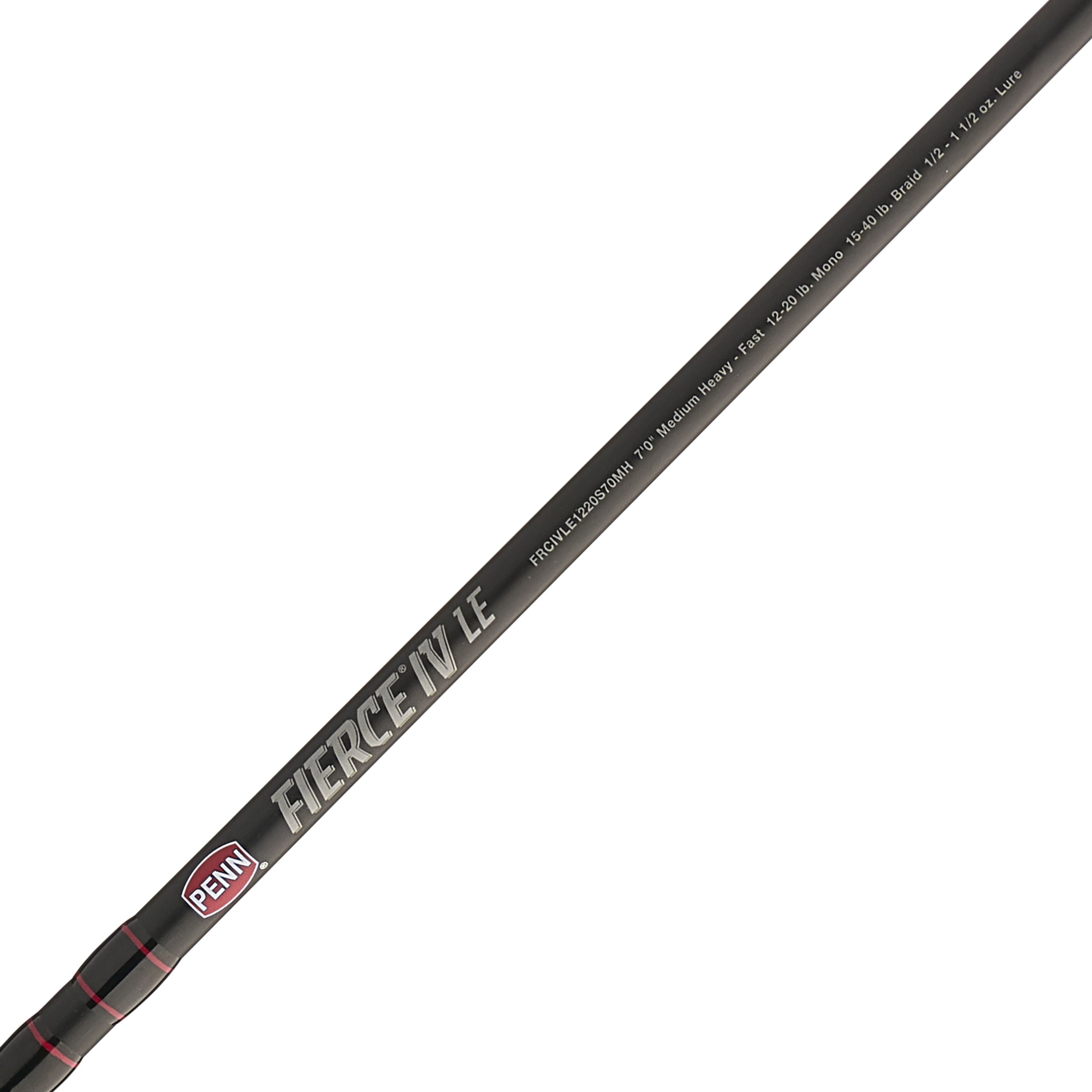 PENN Fierce IV LE Combo, 7' Medium Heavy Fishing Rod, 5000 Size Reel