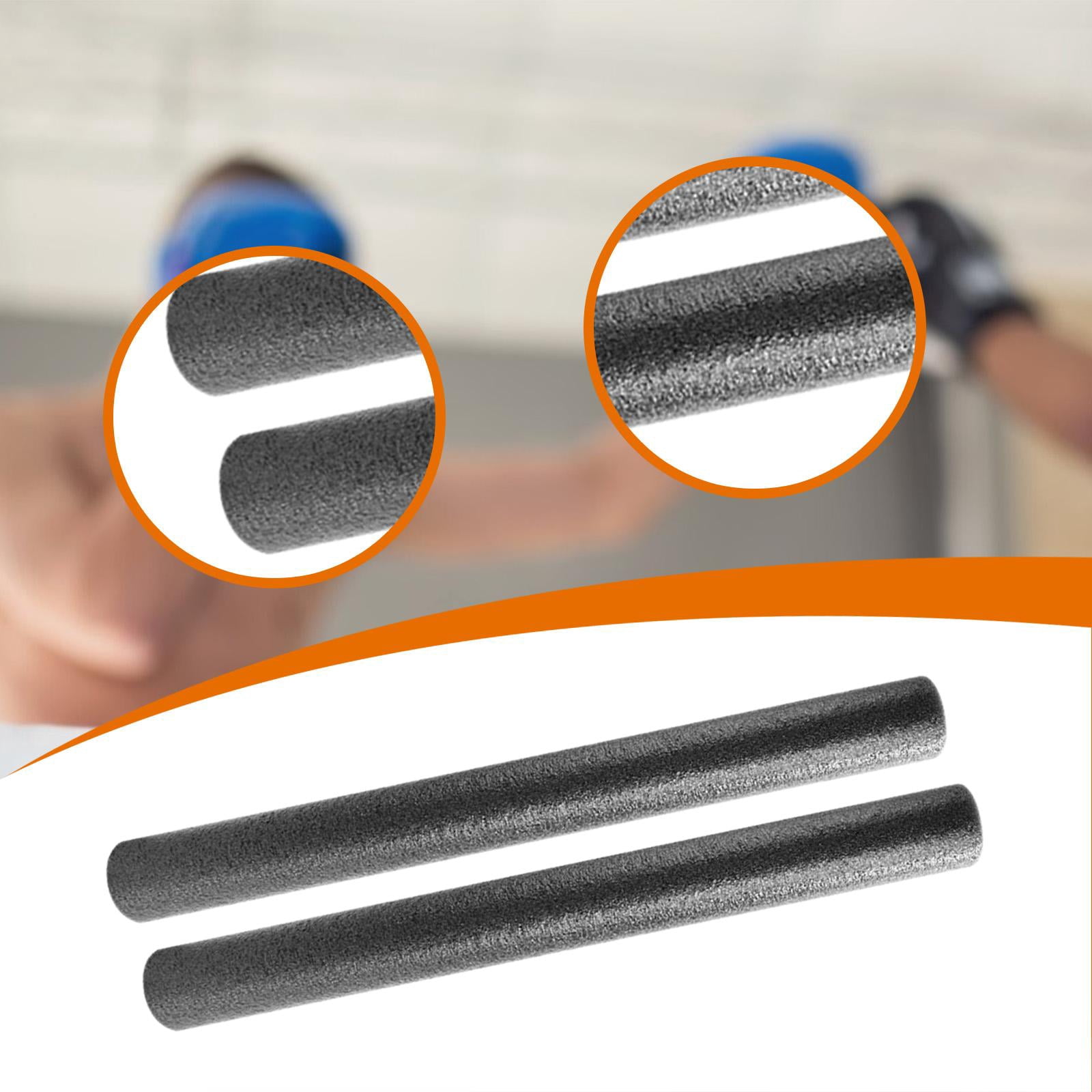 DimyFew 2 Pieces Boxing Sticks Rods Foam,Precision Mixed Martial Arts Equipment,for Muay 65cm