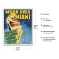 thumbnail image 2 of Moon Over Miami - Starring Betty Grable - Vintage Film Movie Poster by Alberto Vargas c.1941 - Fine Art Matte Paper Print (Unframed) 16x20in, 2 of 4